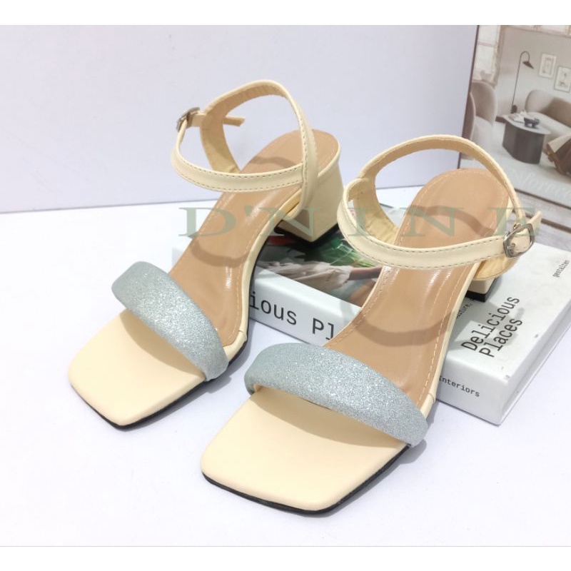 CLARA DV 12 Heels sandal kokop gliter