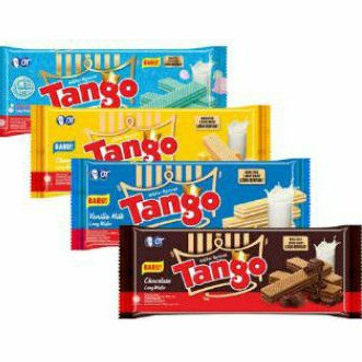 

Tango wafer biskuit rasa COKLAT / VANILA / KEJU 130gr