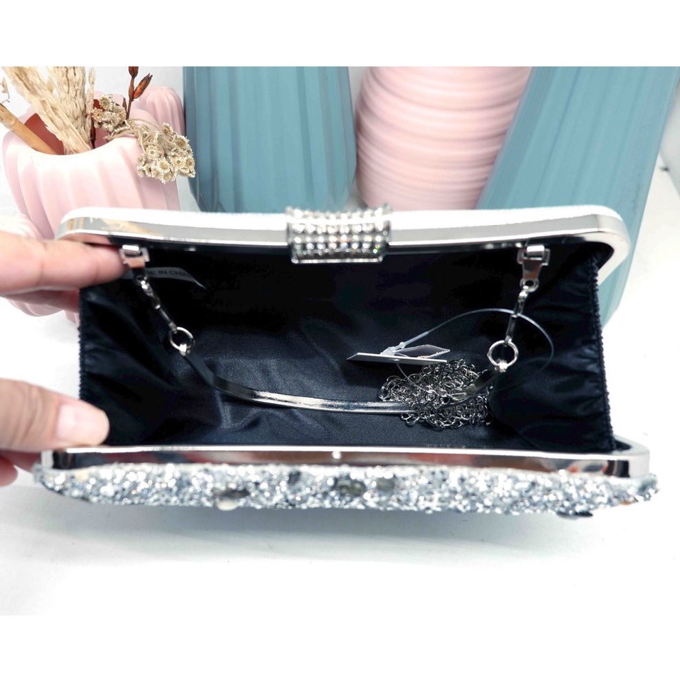 TFT AX200296 927058 AX7058 D43 (1 KG MUAT 2) TAS PESTA WANITA IMPORT Basic CLUTCH PARTY BEST SELLER 40D