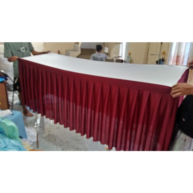 cover meja prasmanan