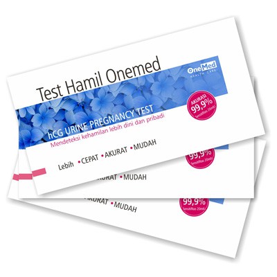 Alat Tes Hamil Tes Kehamilan Testpack Pregnancy Test urine Test Pack Onemed Steril