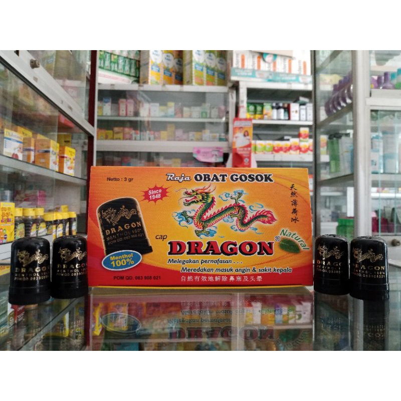 MENTHOL DRAGON H2 CAP DRAGON 3 GR - ED 09/2025