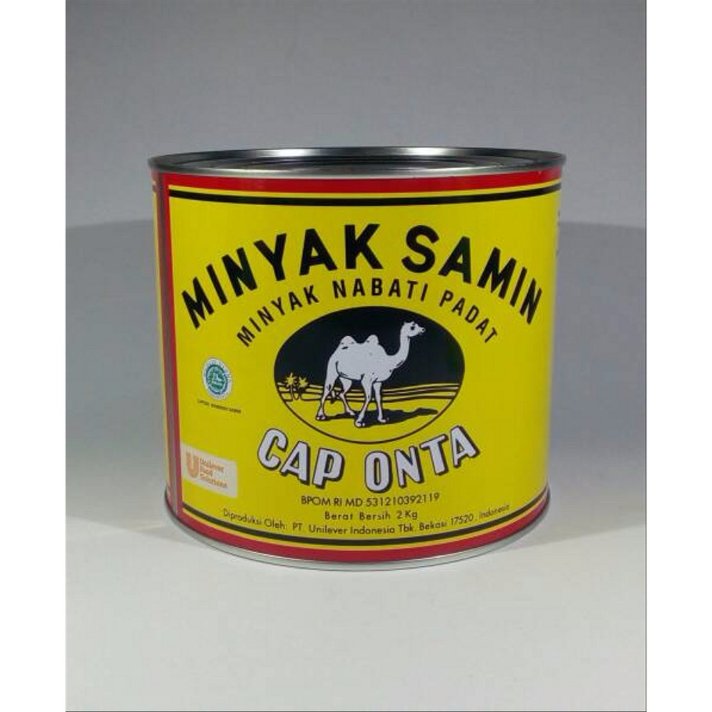 

Minyak Samin - Minyak Nabati Padat Cap Onta 2kg
