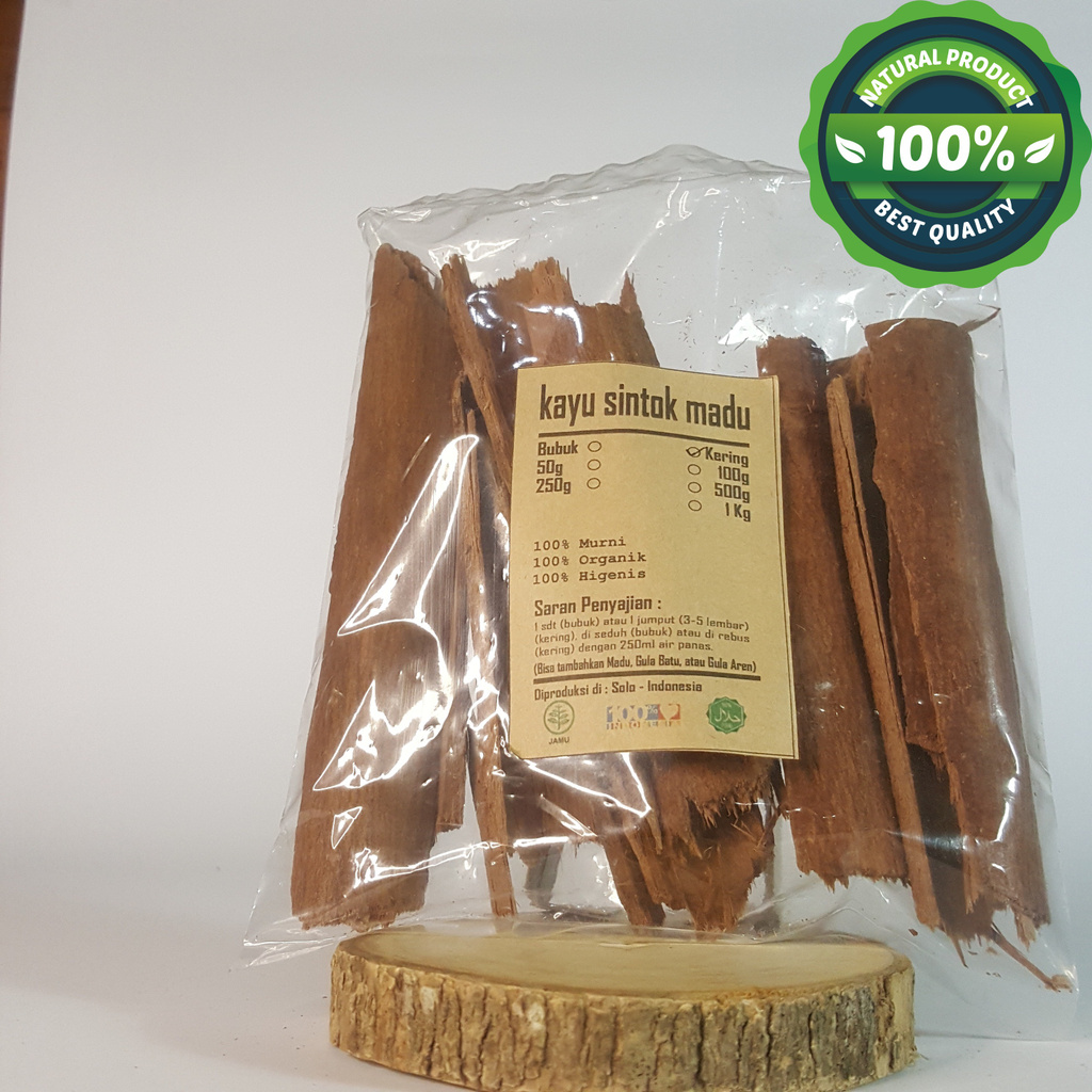 

KAYU SINTOK MADU 1000 GRAM / 1 KG - Cinnamomum Sintoc - MURNI -