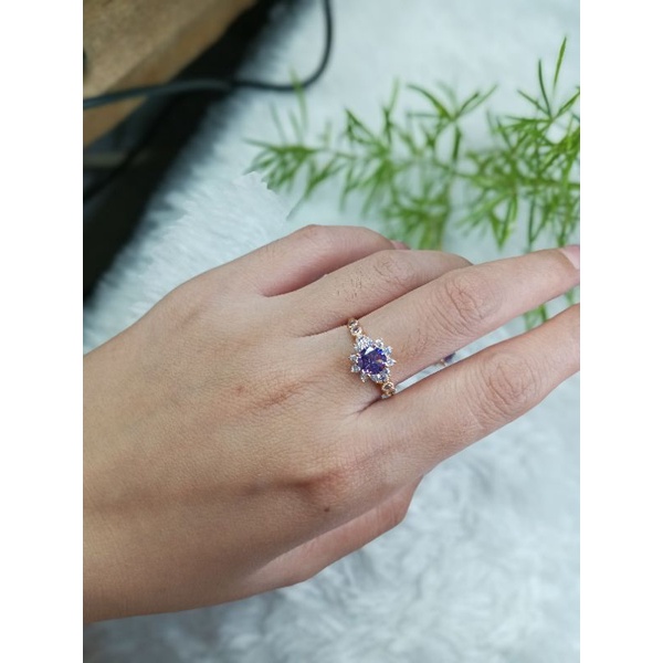 CINCIN XUPING PERMATA UNGU