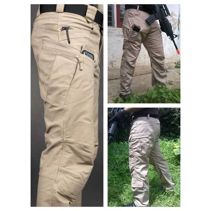 Celana tactical versi saku bobok besi bartex