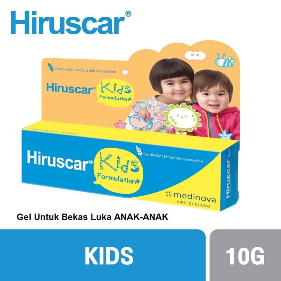 HS Hiruscar Kids scar gel penghilang bekas luka anak