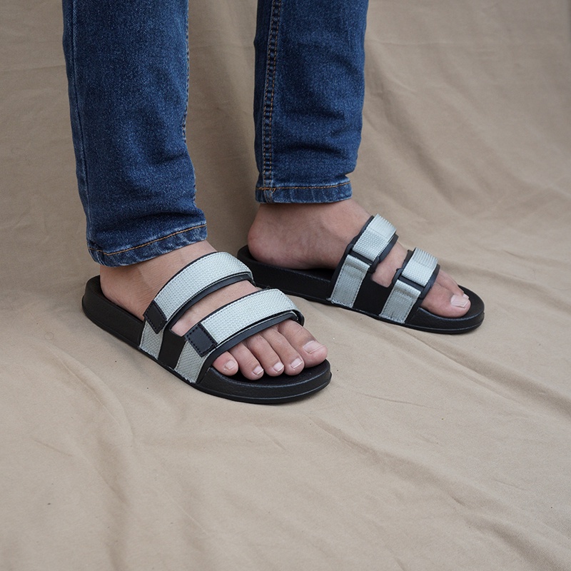 COD - PROMO Sandal Pria Walkers Weber Sandal / Sendal Flat Santai Kasual Gunung Trendy Murah