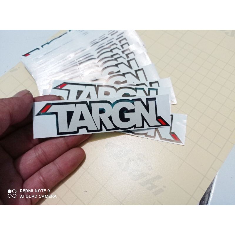 STIKER TARGN CUTTING TEAM AROGAN 12CM