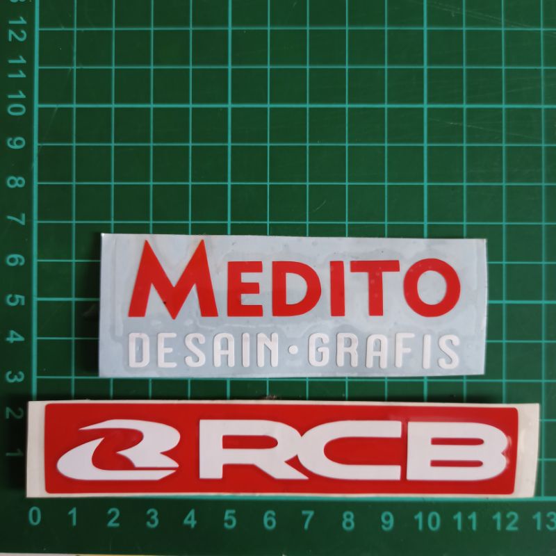 Stiker cutting RCB