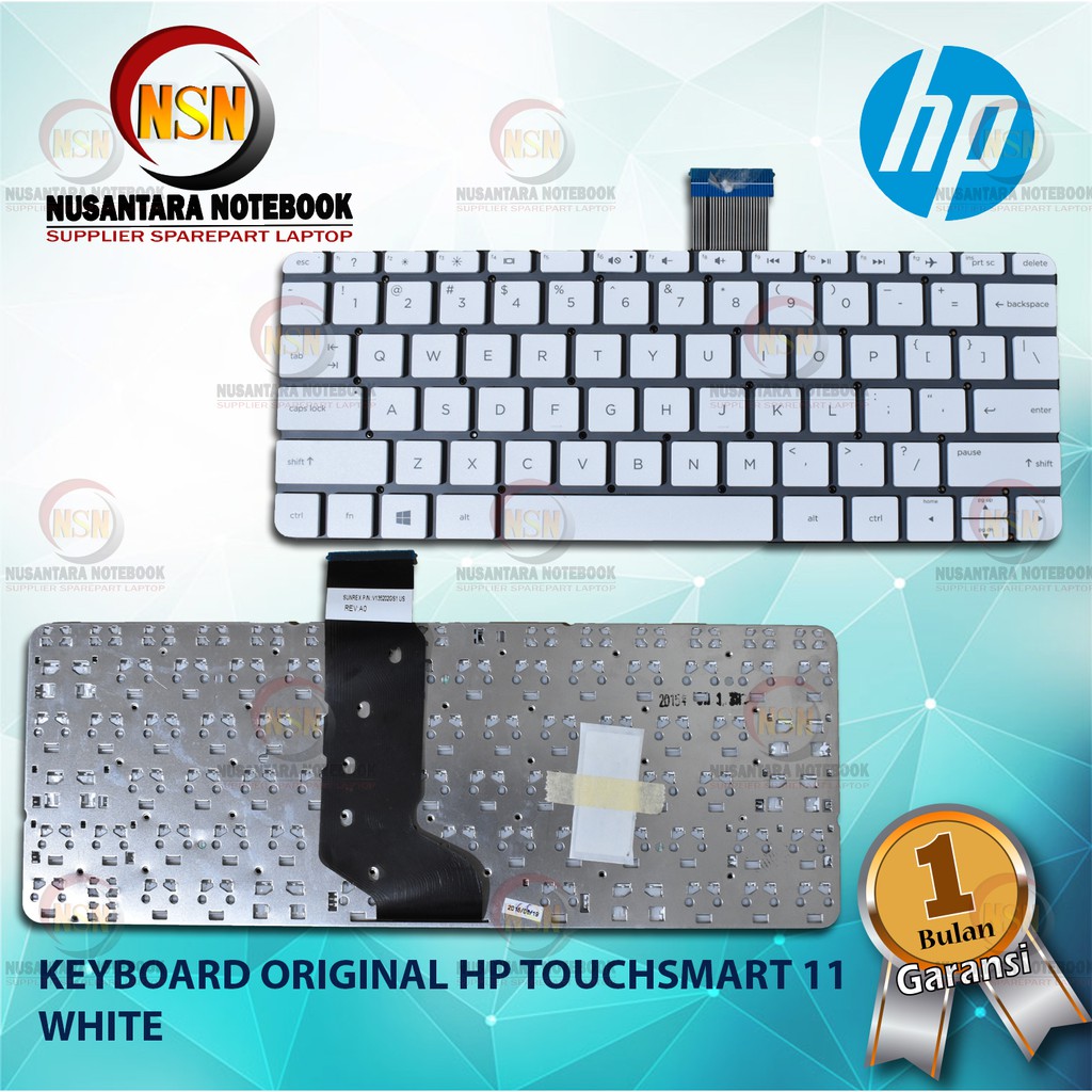 Keyboard Original HP Pavilion TouchSmart 11 Ts11 White Series