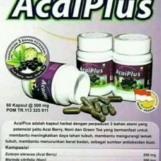 

Acaiplus kapsul diet