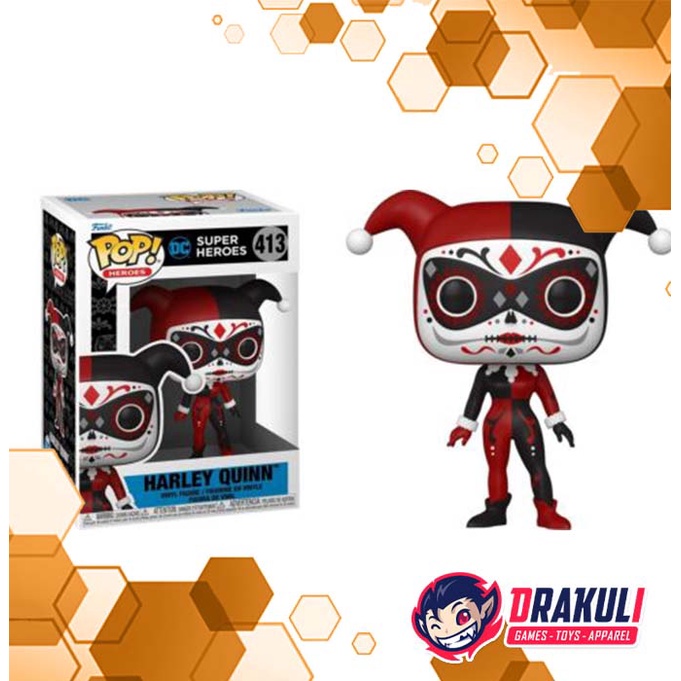 Toys Funko Pop! DC Super Heroes Dia De Los DC – Harley Quinn