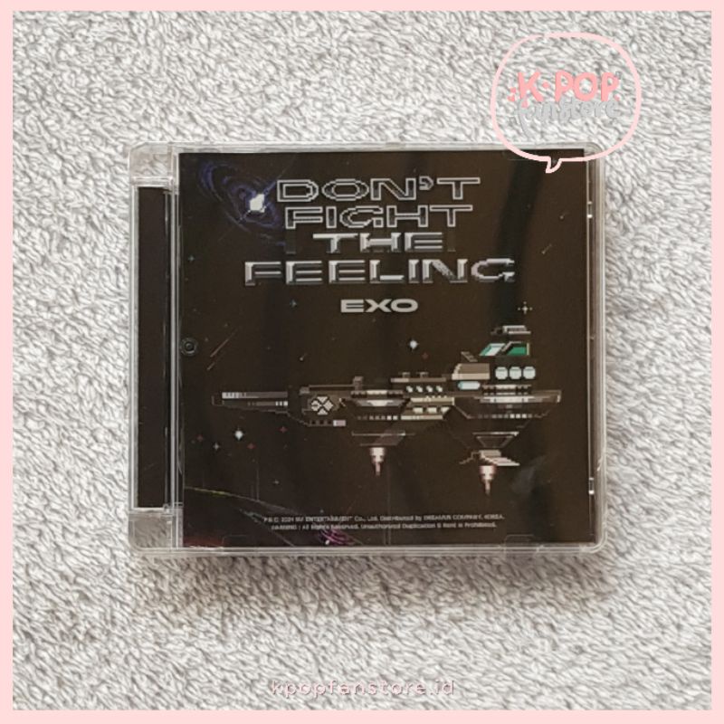 EXO - DON'T FIGHT THE FEELING (JEWEL CASE)