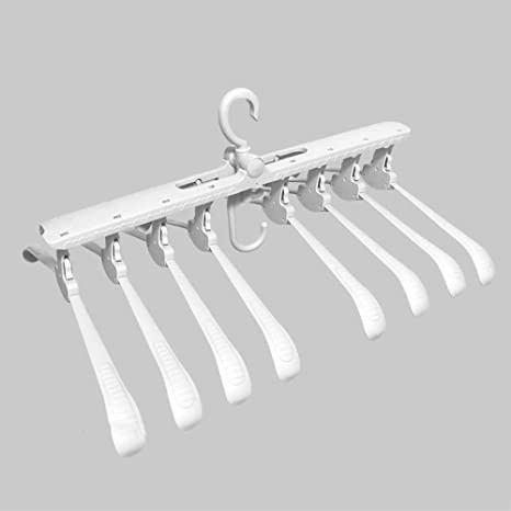 Gantungan Baju Jemuran Portable 8 in 1 Multifunctional Clothes Hanger