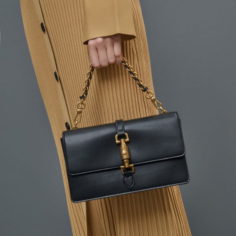 CK Single Chain Handle Shoulder Bag