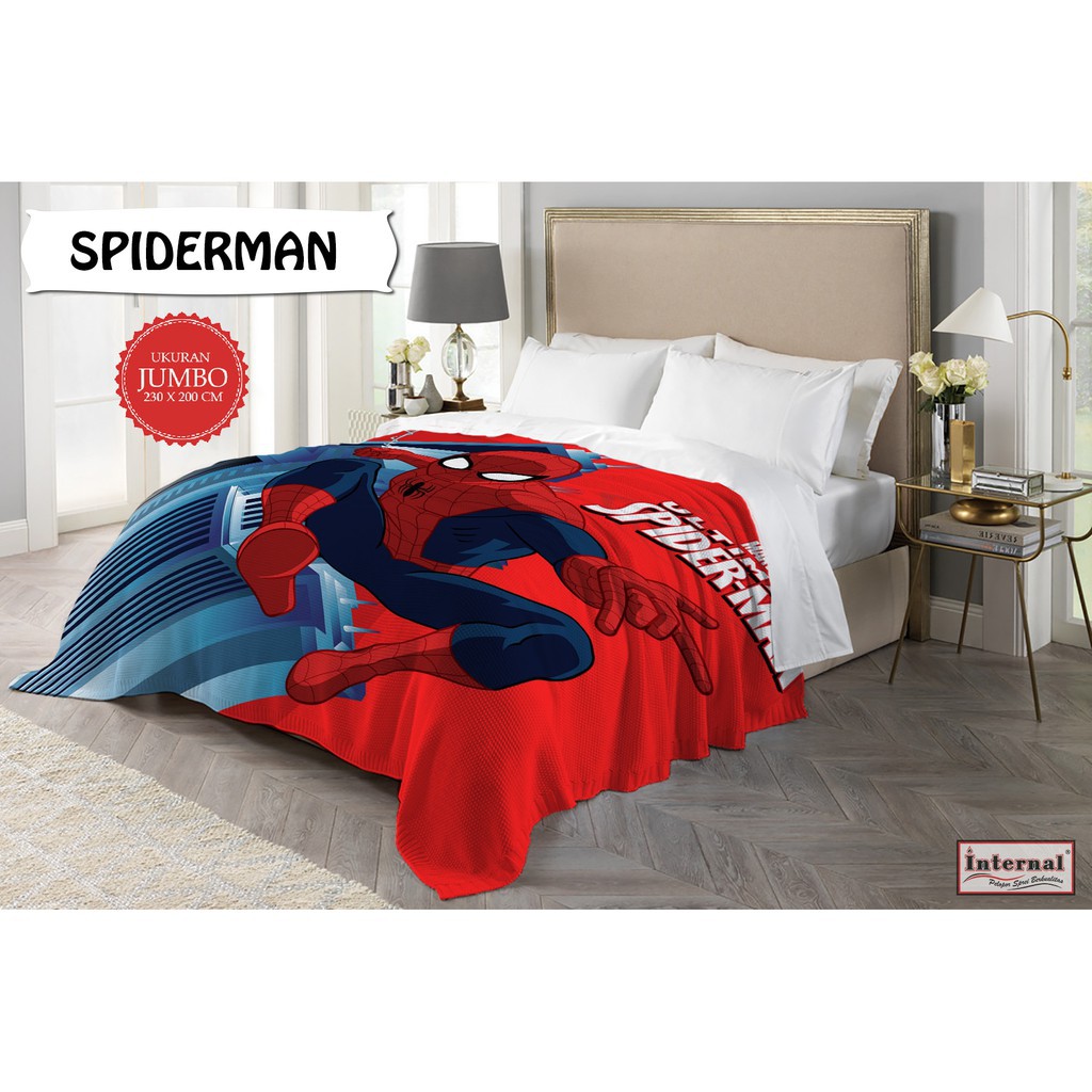 WW Selimut bulu halus Internal JUMBO pilihan motif uk 200 x 230 cm besar big blanket