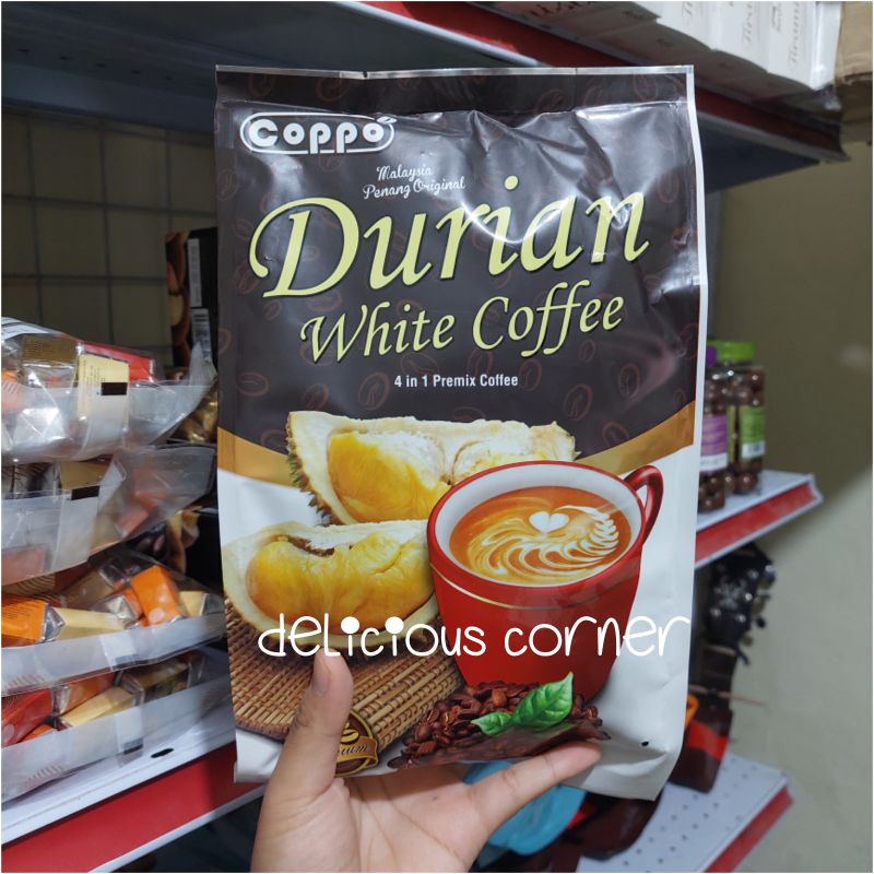 

COPPO DURIAN WHITE COFFEE ISI 12 SACHET
