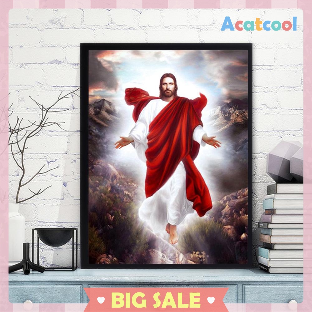 5D DIY Full Drill Diamond Painting Easter Figure Cross Stitch Embroidery