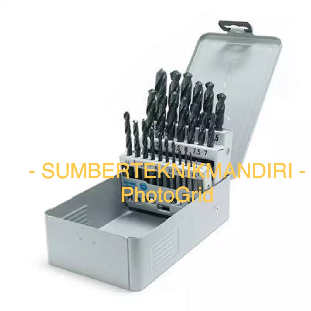 NACHI SET 1-13 MM MATA BOR BESI HSS ORIGINAL