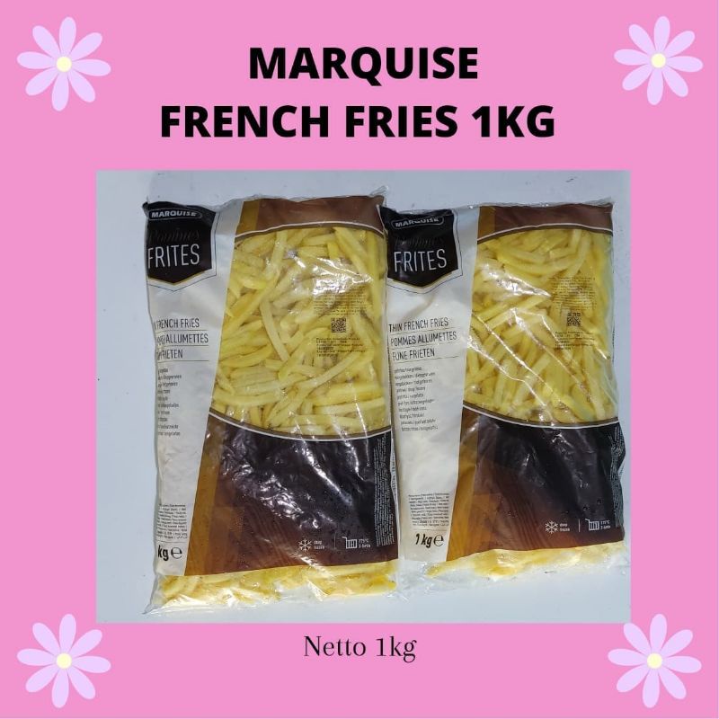 

MARQUISE FRENCH FRIES 1KG / KENTANG GORENG / SHOESTRING