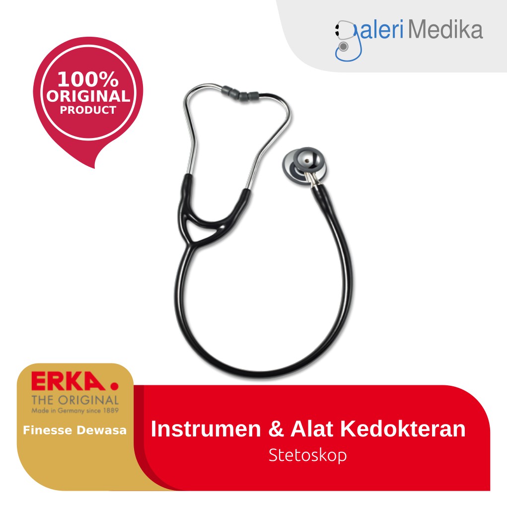 Stetoskop Erka Finesse Dewasa / Stethoscope Adult