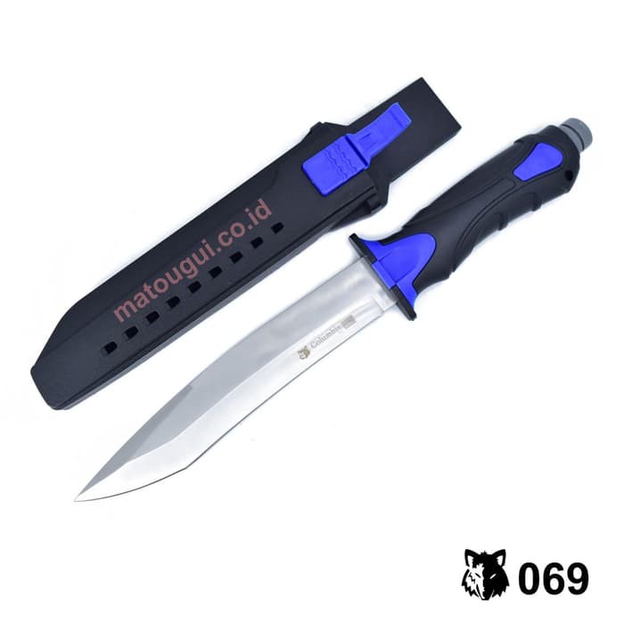 Grosir Pisau Selam Stainless 069/ Dive Knife/ Saber Knives/ Sangkur/ Survival Keren
