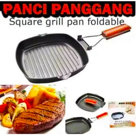 [MH] Grill Pan Panggangan Anti Lengket