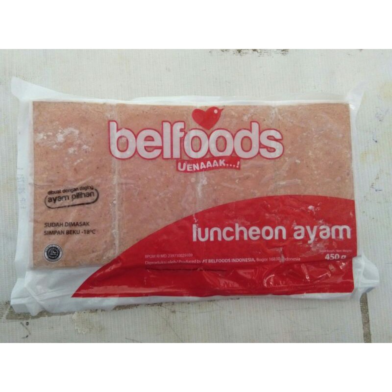 

Belfoos luncheon ayam/ kornet ayam/450g (Bandung)