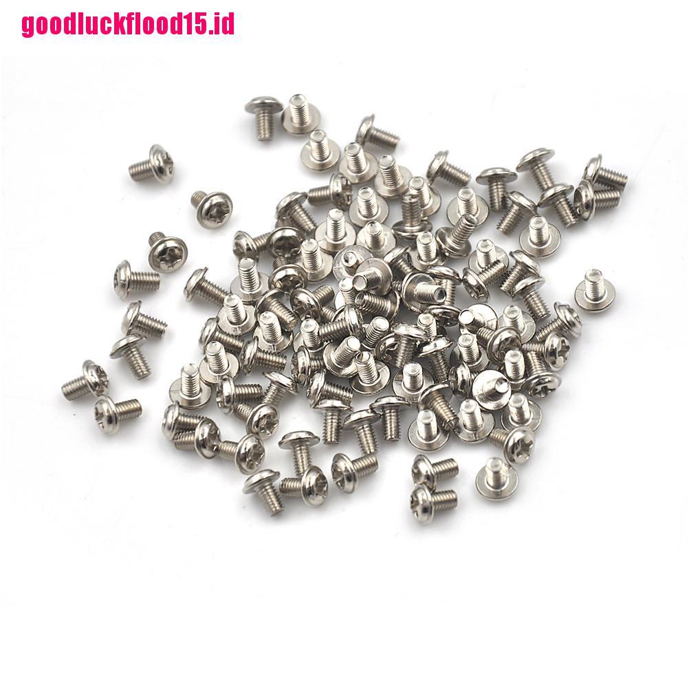 (LUCKID) 100pcs Case Hardisk Eksternal PSU 6 / 32 &quot;Hex Untuk Komputer PC