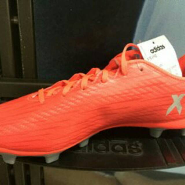 NEW sepatu bola adidas X 16.4 FXG red silver original 100% new model