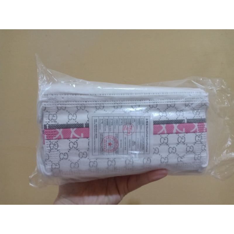 [MURAH] MASKER CORAK IMPORT ISI 50 MASKER 3PLY CORAK UNIK