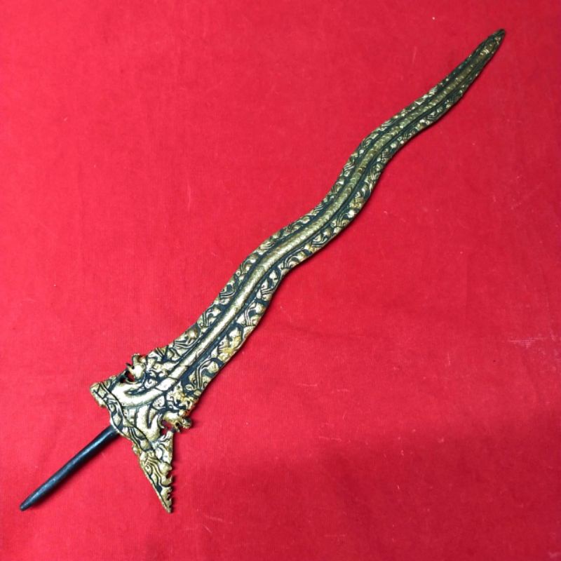 Keris Naga / Nogo Manten / Temanten Luk Lima Kinatah Kamarogan