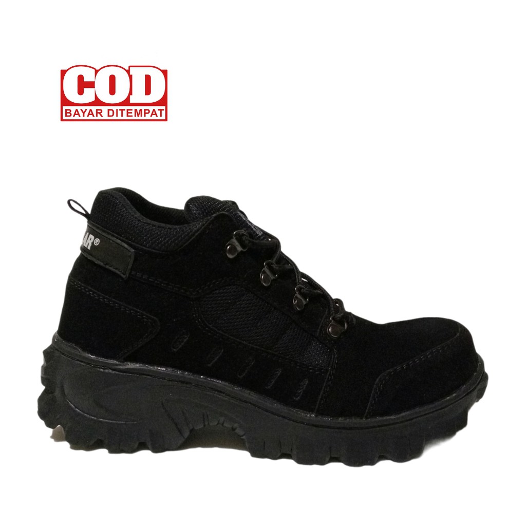 Sepatu Safety Pria Boots caterpillar