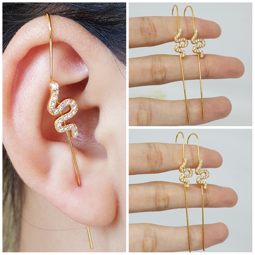 PGX Anting Tusuk Xuping Lapis Emas Aksesoris Perhiasan Premium - P289