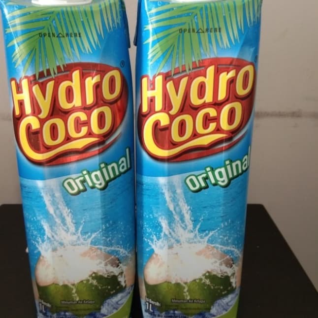 Hydro Coco Original 1 liter Air Kelapa Hydrococo 1 Dus Isi 12 PCS