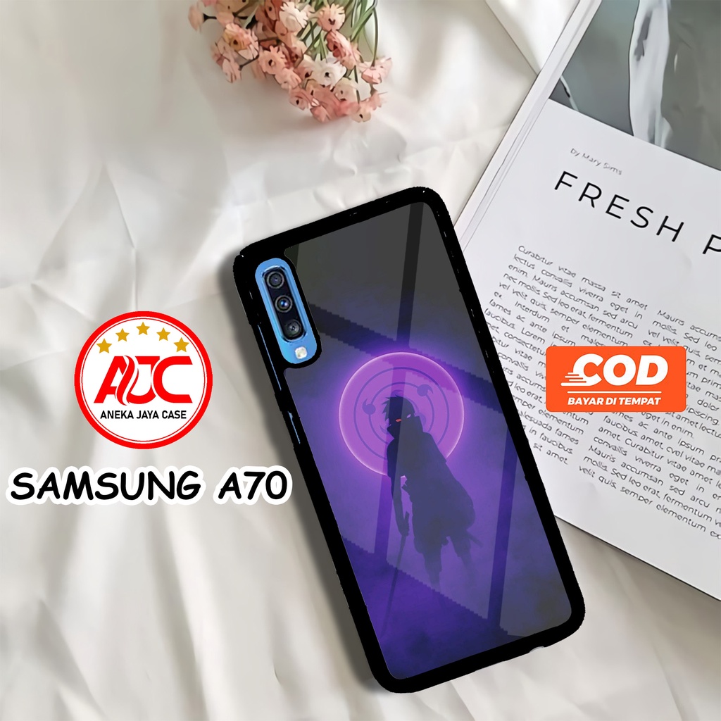 Case SAMSUNG A70 Casing SAMSUNG A70 Motif SASUKE Aneka case Casing aero Sofcase Case hp Casing hp Ca
