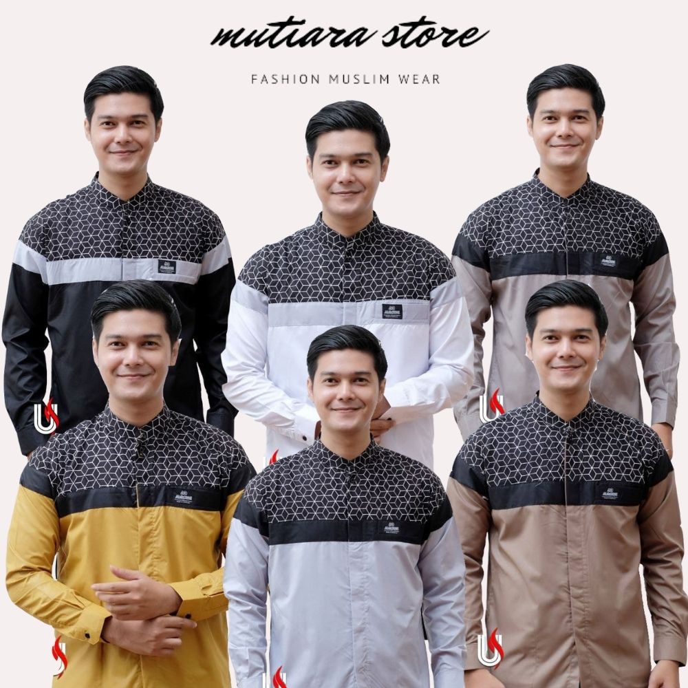 Baju Koko Pria Terbaru Motif Senopati Lengan Panjang | Baju Koko Best seller