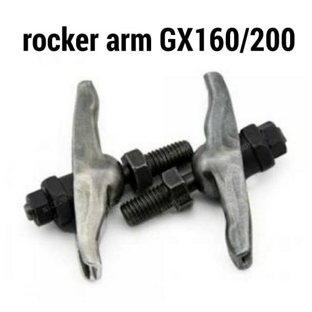 rocker arm assy GX160 GX200 mesin pompa air sawah 2 - 3 inchi inc in dim bensin murni 4 tak strokes 