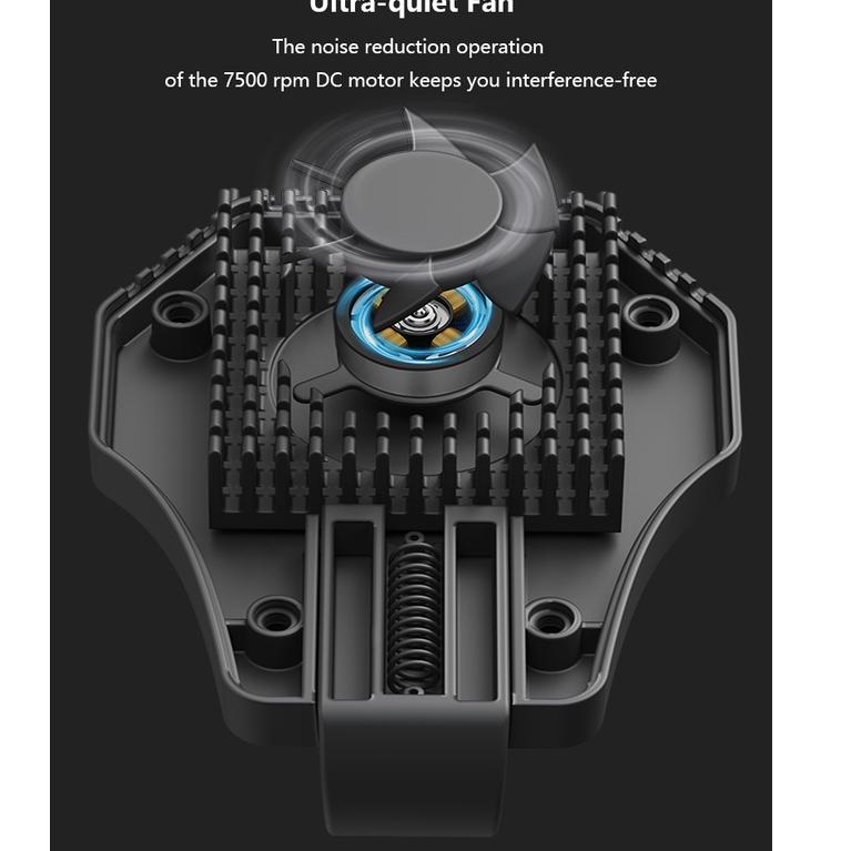 ITS Phone Cooler Fan MEMO Mobile Phone Radiator DL01 Gaming Cooling Pendinginan Cepat 10 Detik D95N