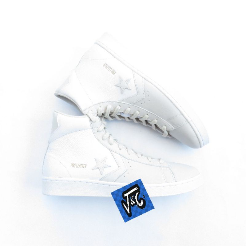 Sepatu Converse Pro Leather Neutral Mid Pale Putty Murah