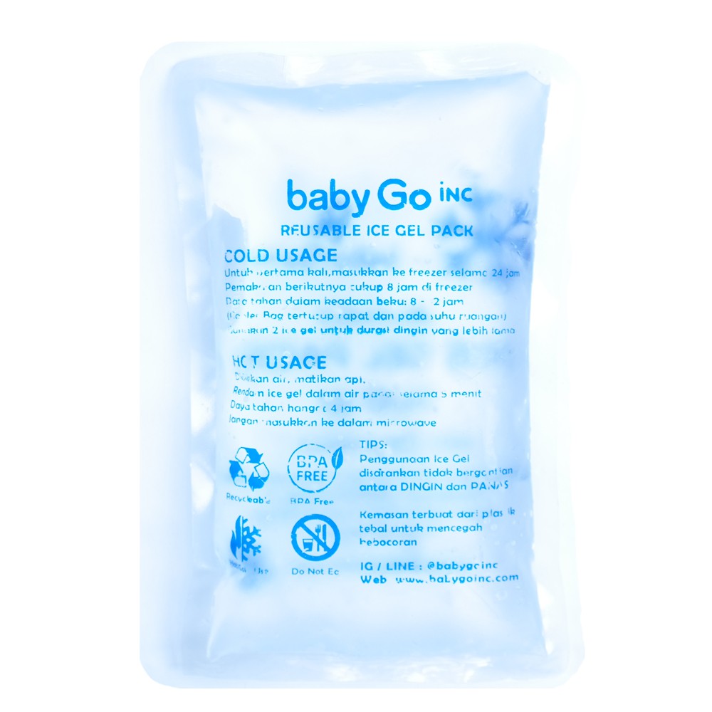 BabyGo Inc - Baby Go inc Ice Gel 500 gr /200 gr - babygoinc