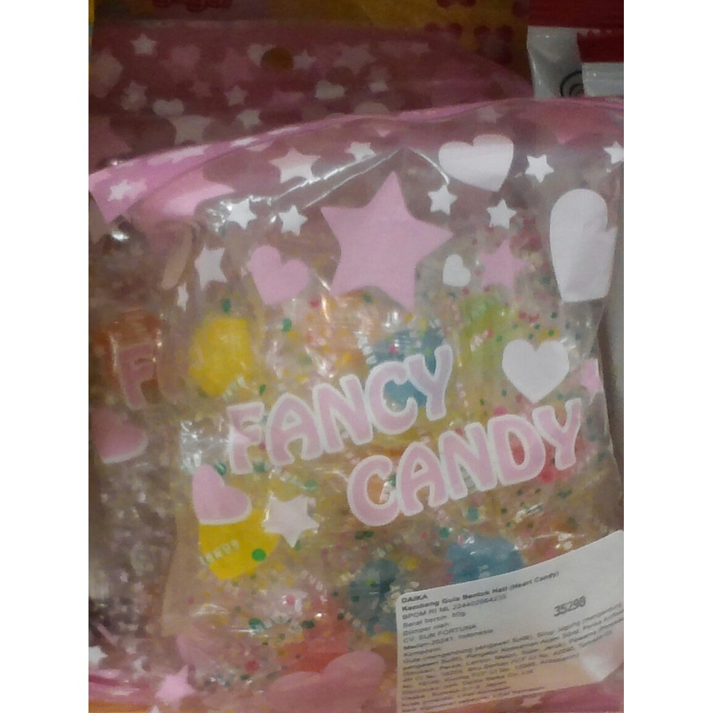 

Daika Japan Fancy Candy Heart Love Shape Permen Bentuk Hati Jepang