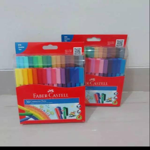 

Spidol Connector Pen 30wrn Faber Castell