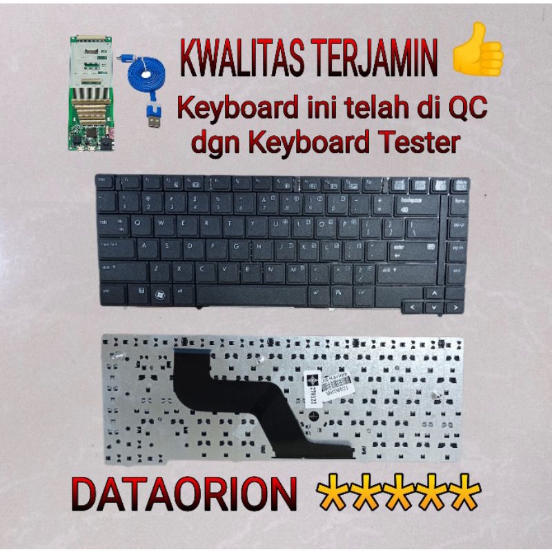 Keyboard HP Elitebook 8440 8440P 8440W no Pointer Black