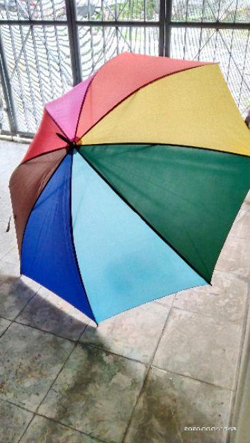 Payung Warna Warni Pelangi Jumbo