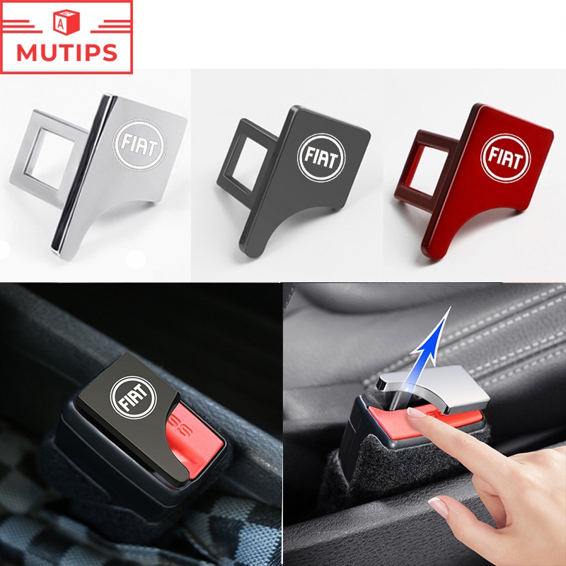 Gesper Sabuk Pengaman Mobil Bahan Zinc Alloy Untuk Punto Palio Argo Stilo Strada Mobi Uno Toro 500