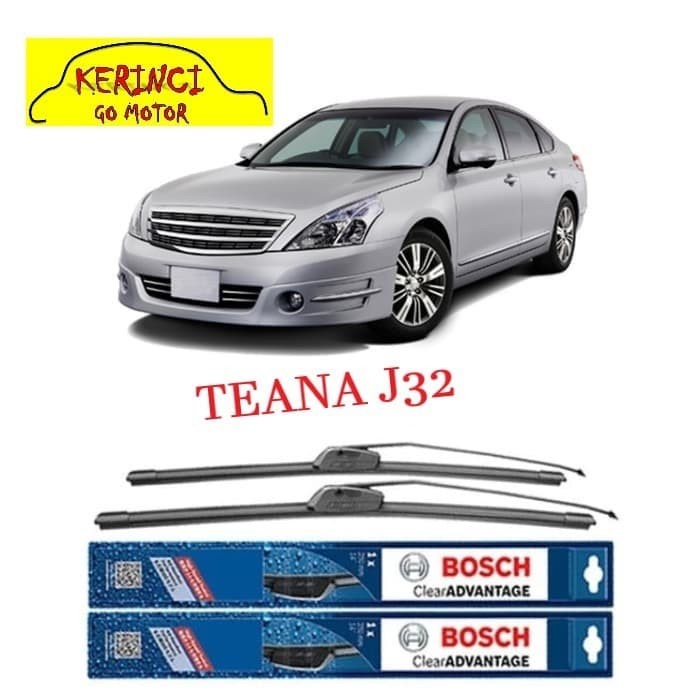 WIPER BOSCH CLEAR ADVANTAGE NISSAN TEANA J32 26&quot; &amp; 19&quot; SEPASANG WIPER