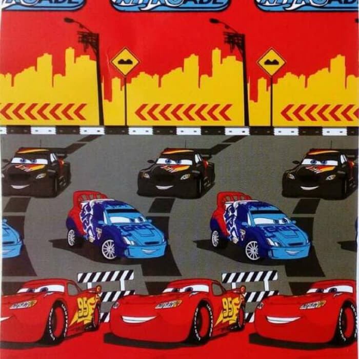 Selimut Cars  Mobil   160x200 Cm Internal dan lady rose Collection