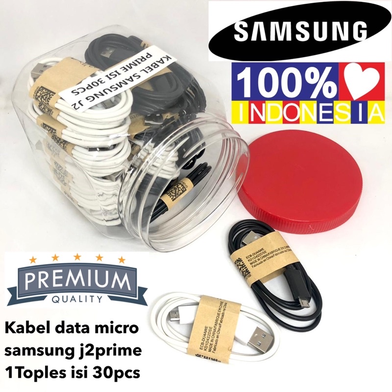 {isi 30pcs} KABEL DATA MICRO SAMSUNG J2 PRIME COMPATIBLE SMUA ANDROID SMARTPHONE S1 S2 S3 S4 J1 J2 J3 J4 J5 J6 J7 J8